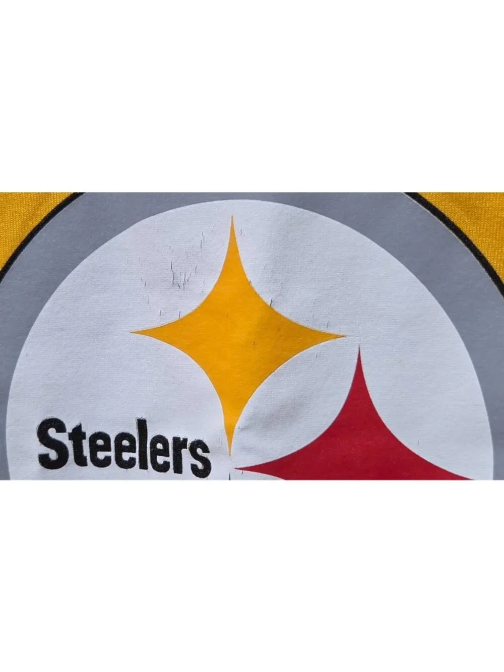 Men's Nike Pittsburg Steelers Tee Size XXL Dri Fit Moisture Wicking Bright Gold